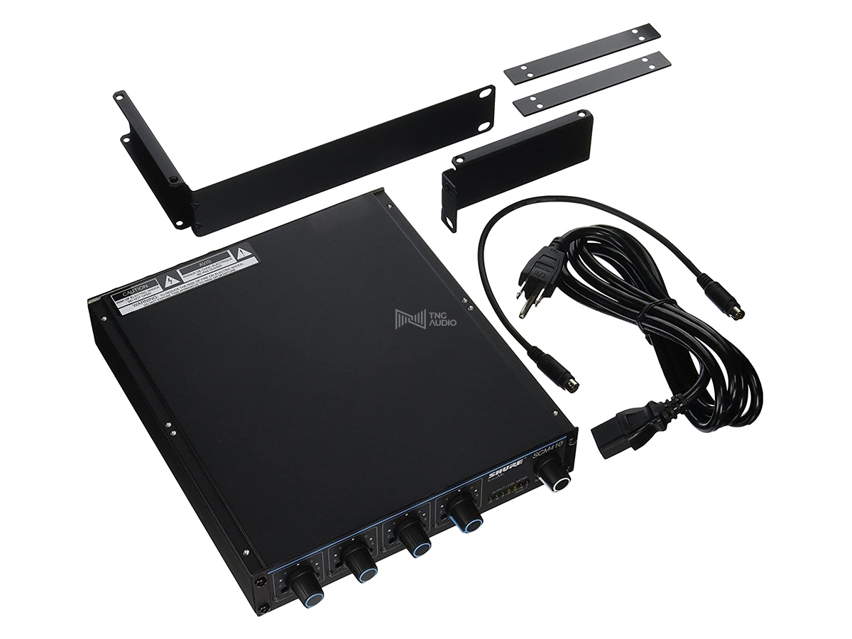 SHURE SCM410E Mixer tự động 4 kênh TNG Audio